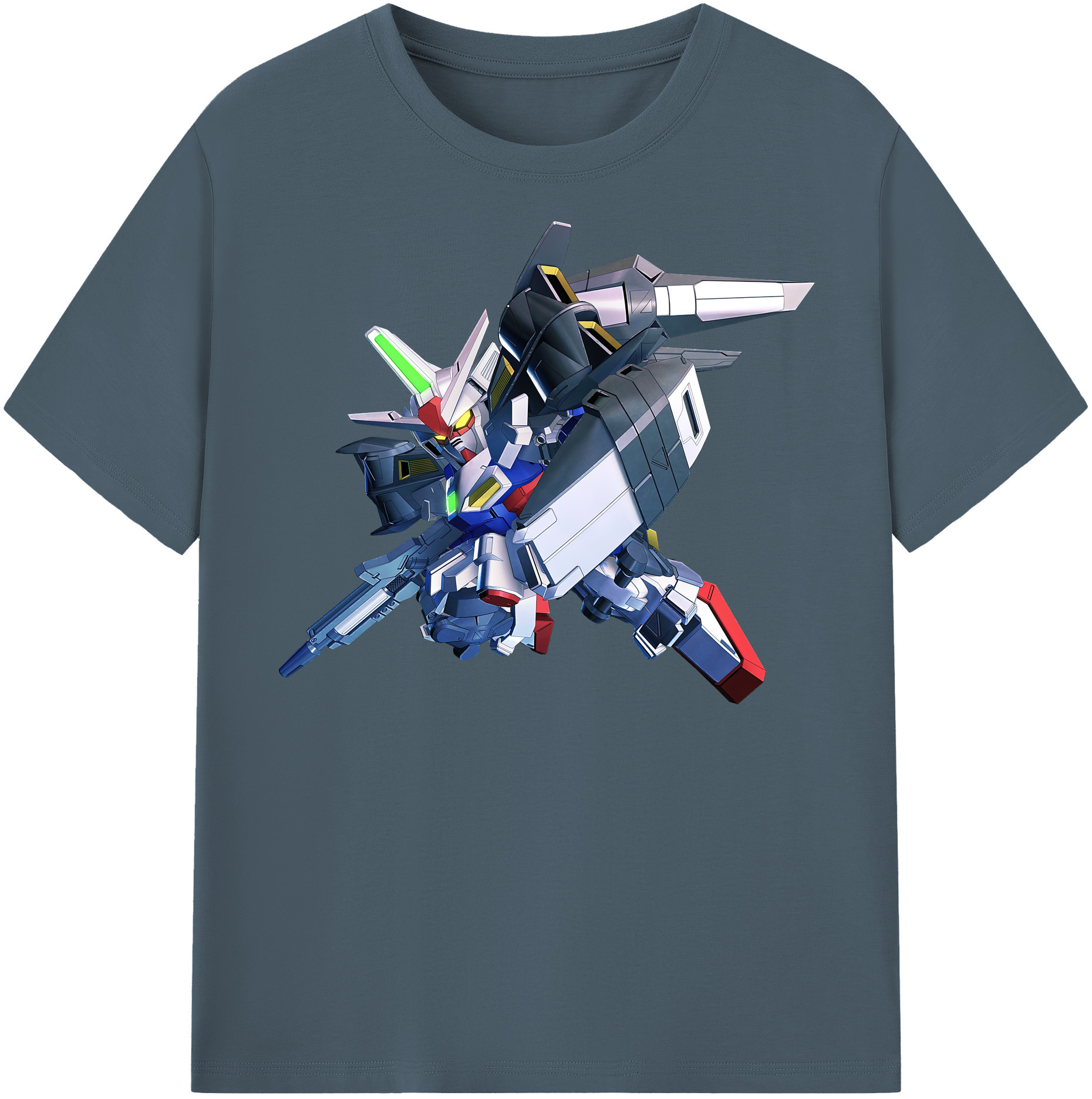 （画像用） 機動戦士ガンダム Mobile Suit Gundam 綿100％半袖Tシャツ（フロントプリント）